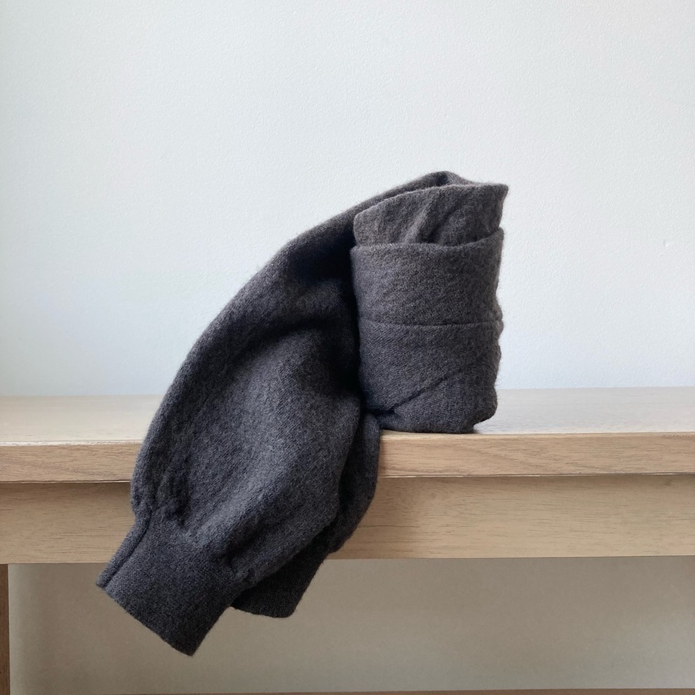 joodito 100% merino wool snake long wrap scarf deep rich chocolate cocoa brown - Picture 2 of 8